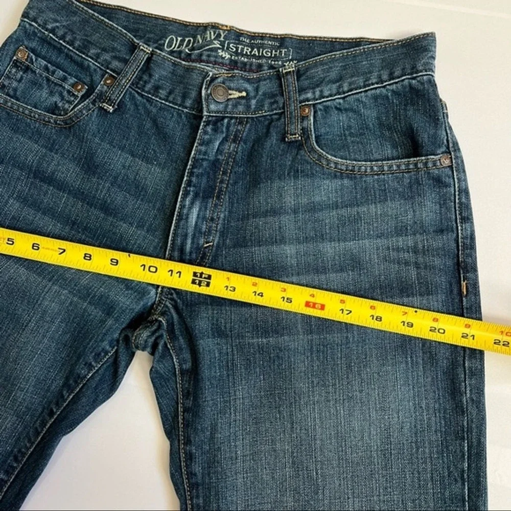 Old Navy The Authentic‎ Men's Straight Denim Jeans Size 30x32